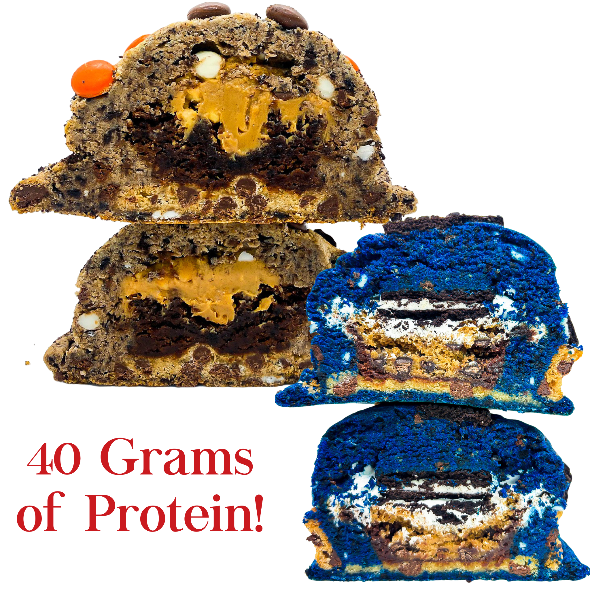 2 Pack Mega-Stuffed Cookies – Revive Al By Jack Cookies